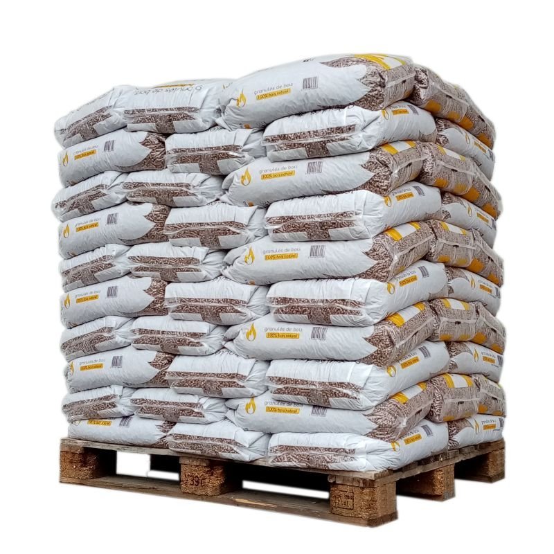 Pellet SUNFIRE – Palette de 70 Sacs de 15 KG